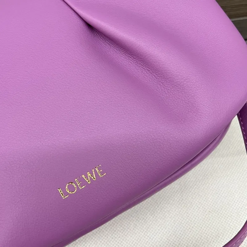 LOEWE Purple Knot Crossbody Bag 554 - Image 5