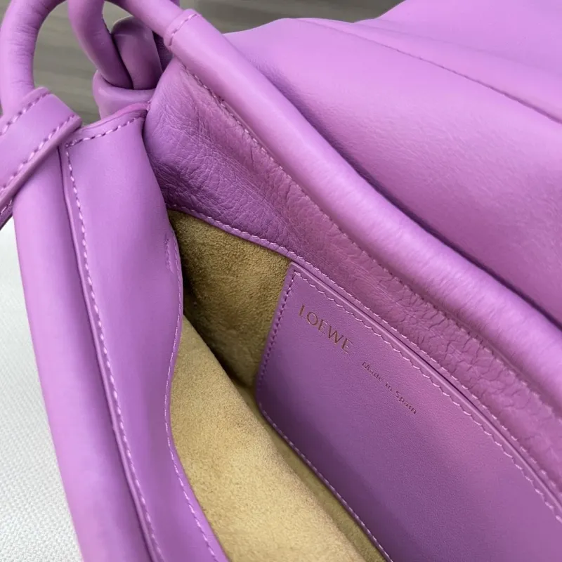 LOEWE Purple Knot Crossbody Bag 554 - Image 8