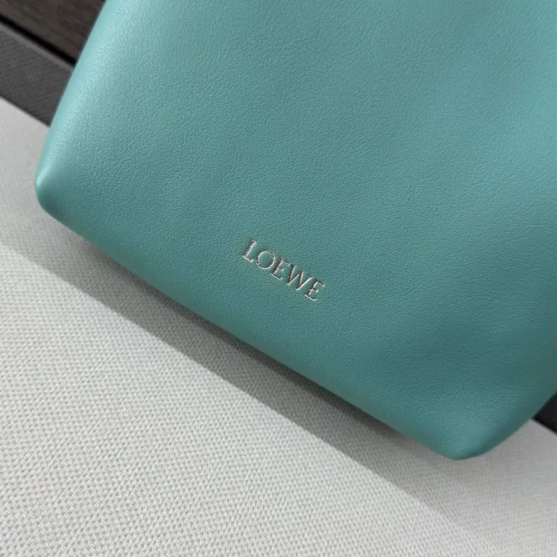 LOEWE Turquoise Bucket Bag 558 - Image 5