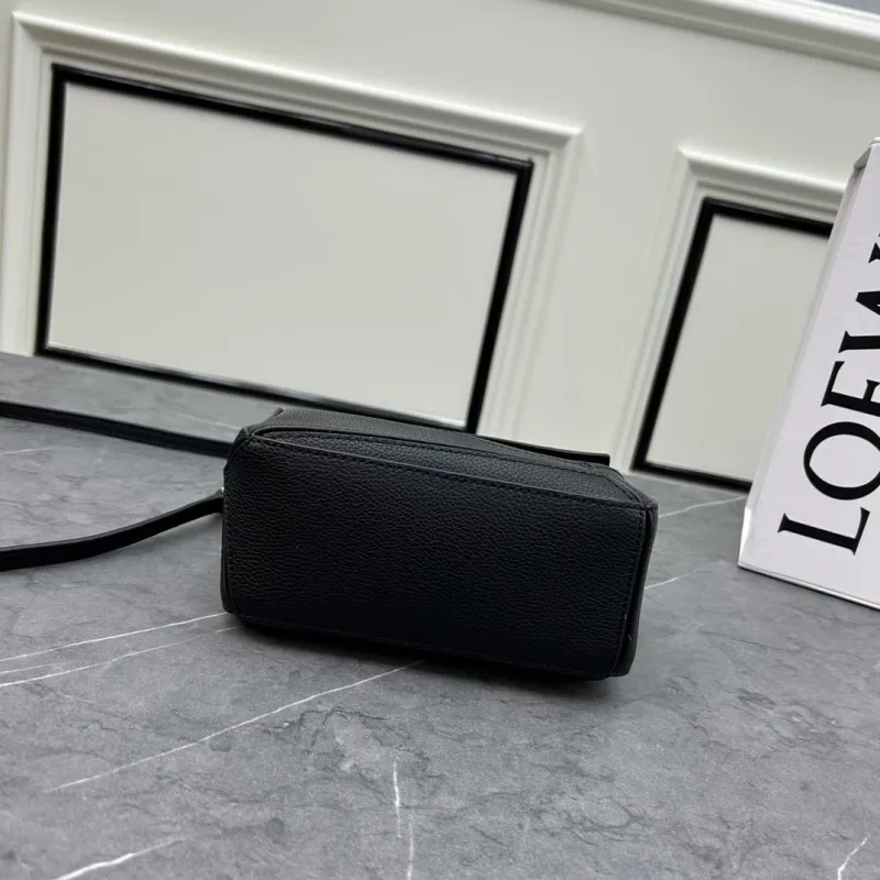 LOEWE Black 18cm Mini Crossbody Bag - Image 5
