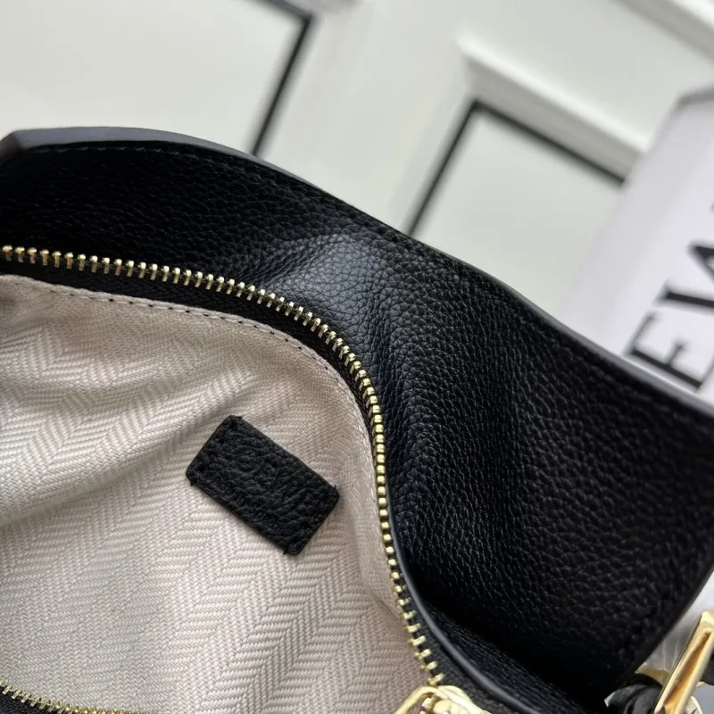 LOEWE Black 18cm Mini Crossbody Bag - Image 8