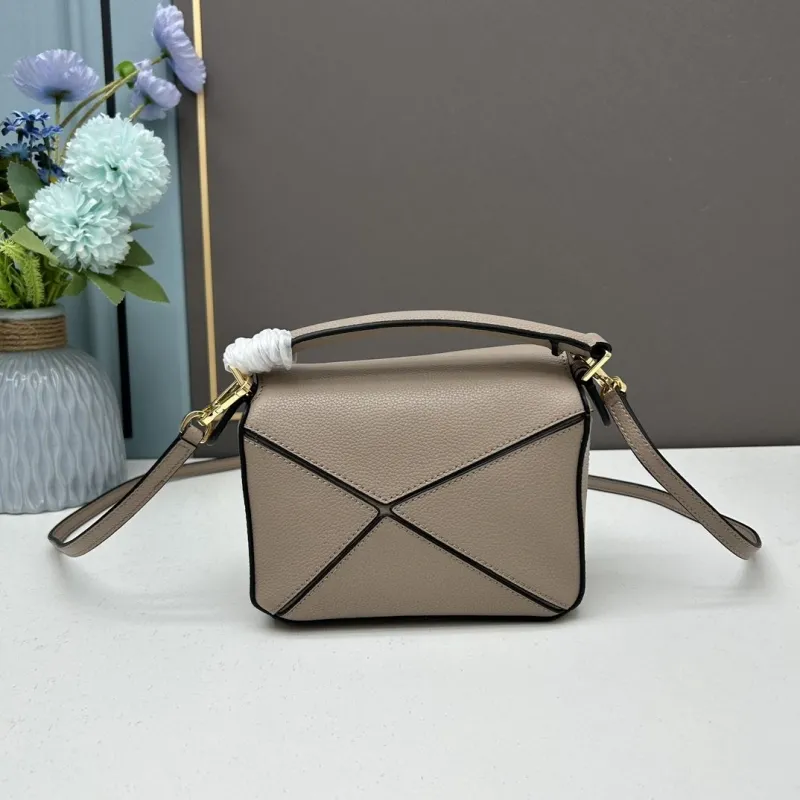 Loewe Mini 18cm Taupe Crossbody Bag - Image 3