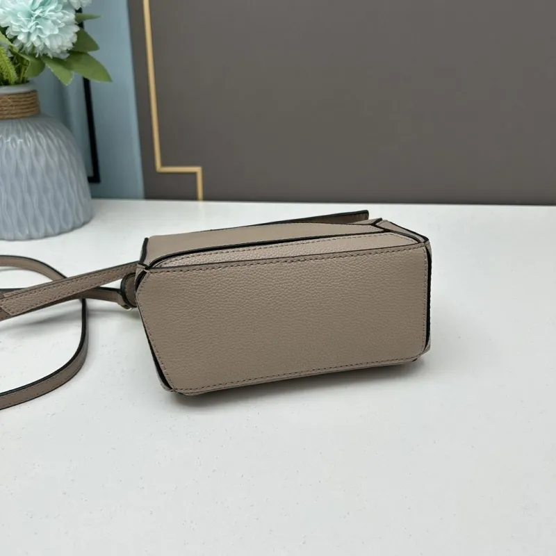 Loewe Mini 18cm Taupe Crossbody Bag - Image 5