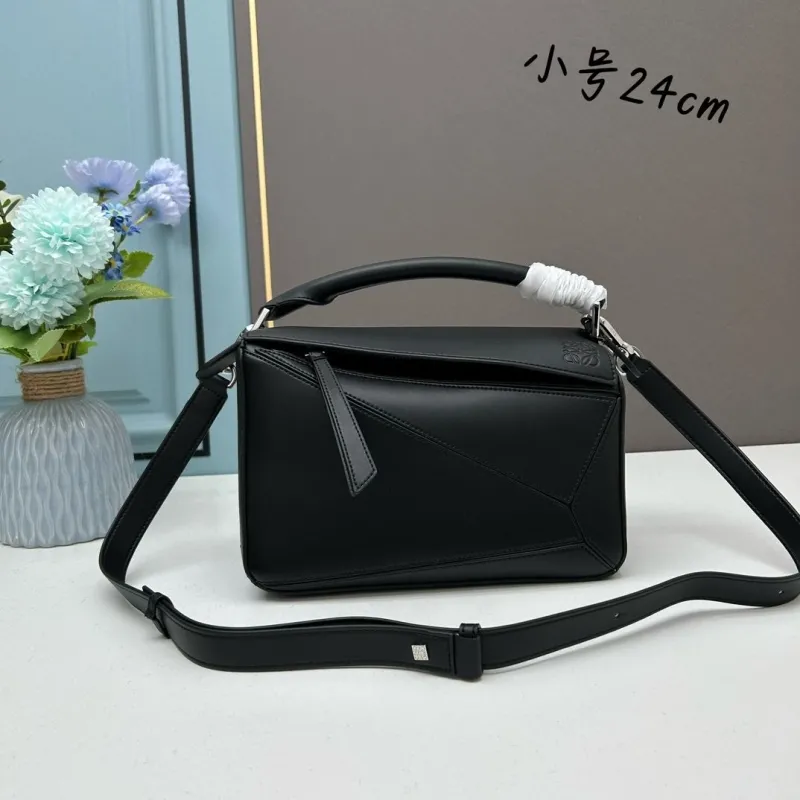 Loewe Small Black 24cm Crossbody Handbag