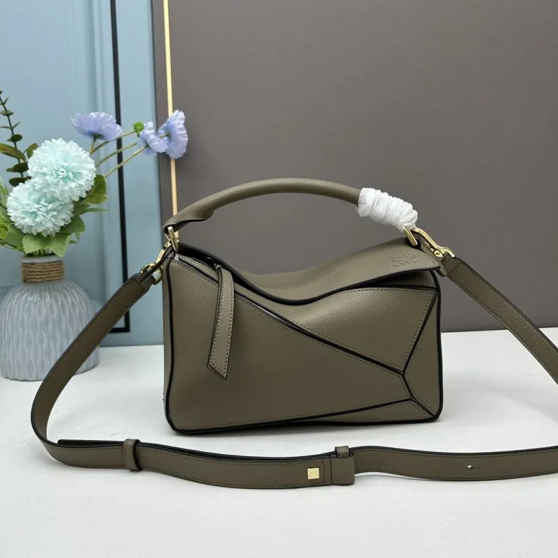 Loewe Puzzle Handbag Taupe SKU 585