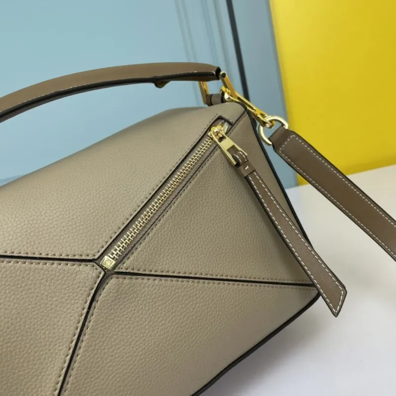 Loewe Taupe Crossbody Bag 586 - Image 4