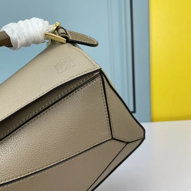 Loewe Taupe Crossbody Bag 586 - Image 6