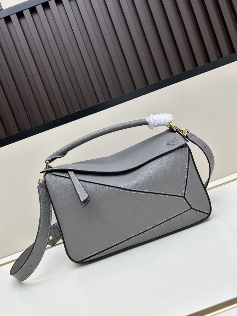 Loewe Gray Puzzle Shoulder Bag 601