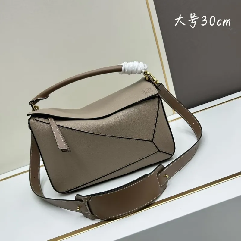 Loewe Large 30cm Puzzle Leather Shoulder Bag 602