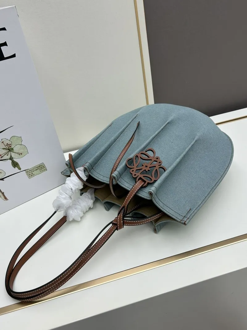 Alternative view of Loewe Light Blue Denim Tote Bag 420280