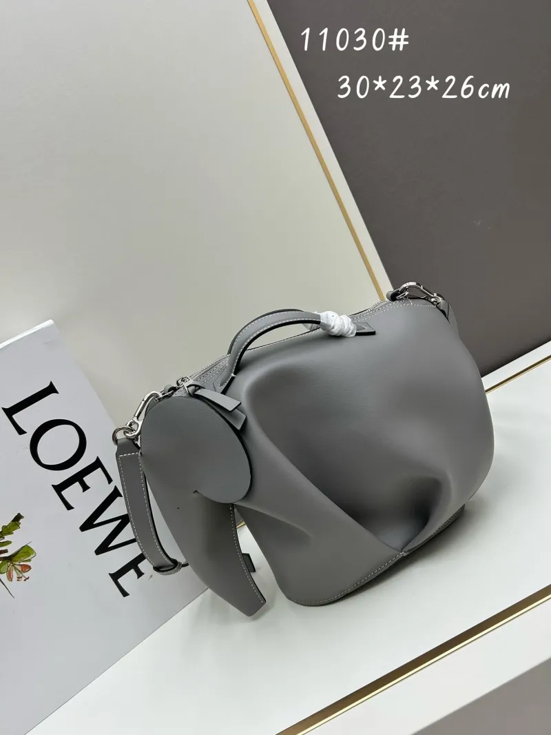 Loewe Gray Elephant Handbag 11030