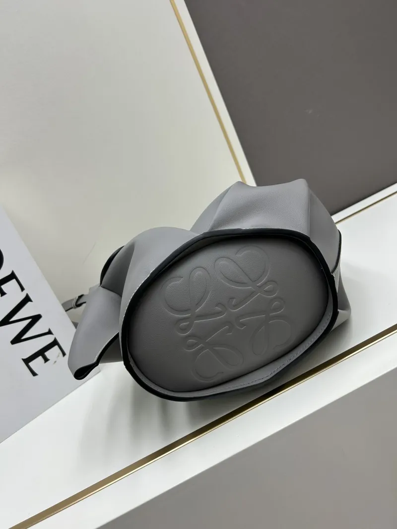 Loewe Gray Elephant Handbag 11030 - Image 3