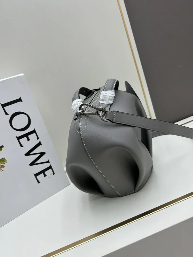 Loewe Gray Elephant Handbag 11030 - Image 4