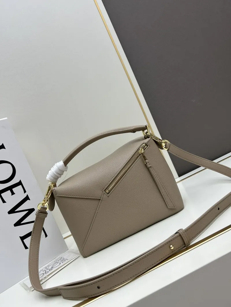 Loewe Beige Puzzle Shoulder Bag 630 - Image 3