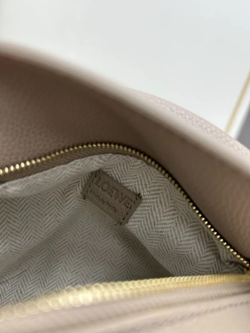 Loewe Taupe Mini Crossbody Handbag 641 - Image 8
