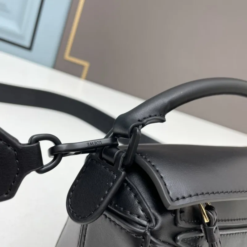 Loewe Mini Black Crossbody Bag 18cm - Image 5