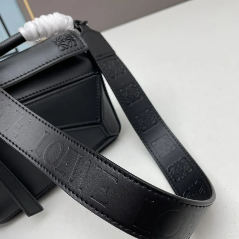 Loewe Mini Black Crossbody Bag 18cm - Image 6