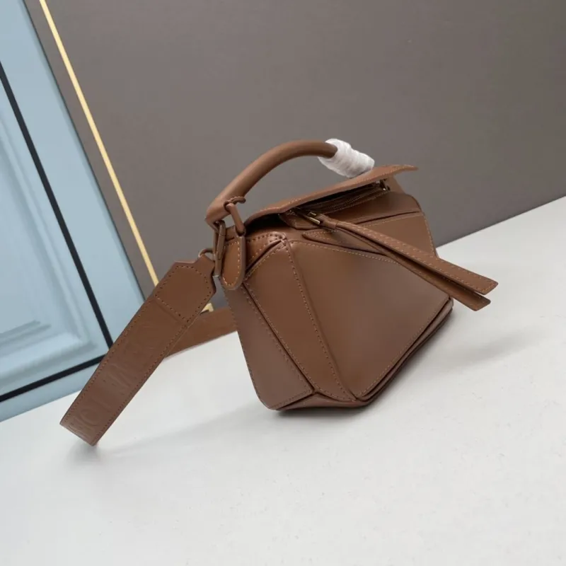 Alternative view of Loewe Mini Brown Crossbody Bag 656
