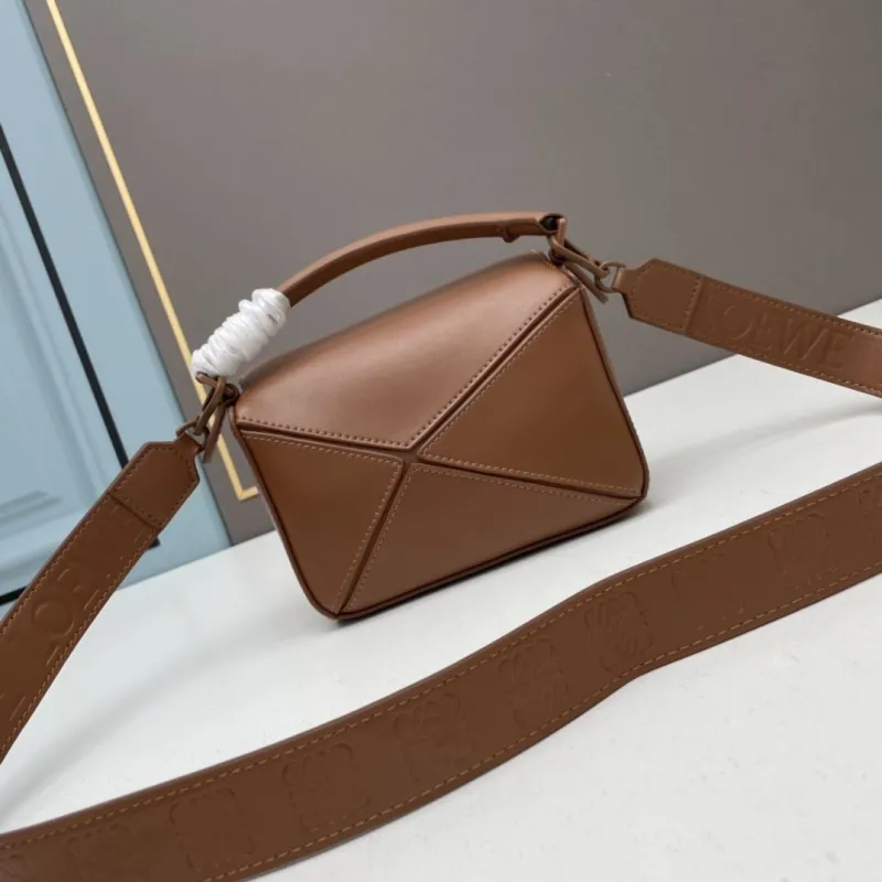 Loewe Mini Brown Crossbody Bag 656 - Image 3