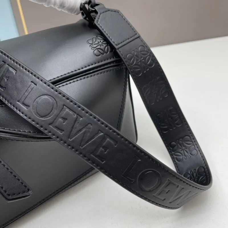 Loewe Small Black Puzzle Shoulder Bag - Image 5