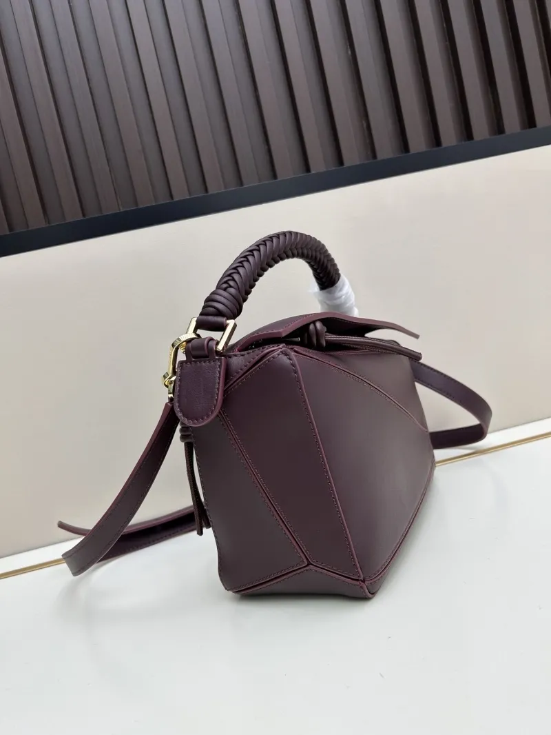 Alternative view of Loewe Dark Brown Leather Handbag 673