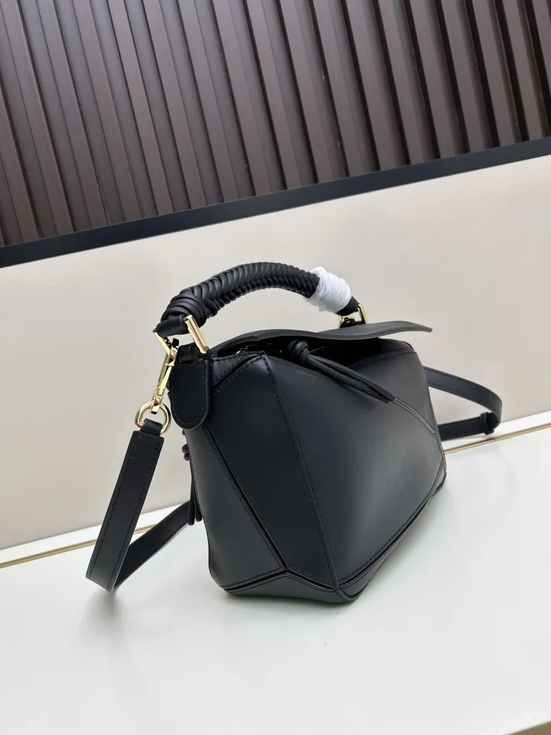 Alternative view of Loewe Black Leather Crossbody Handbag 675