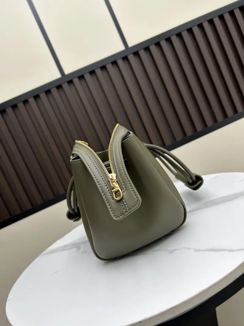 Alternative view of Loewe Olive Green Leather Handbag 250520