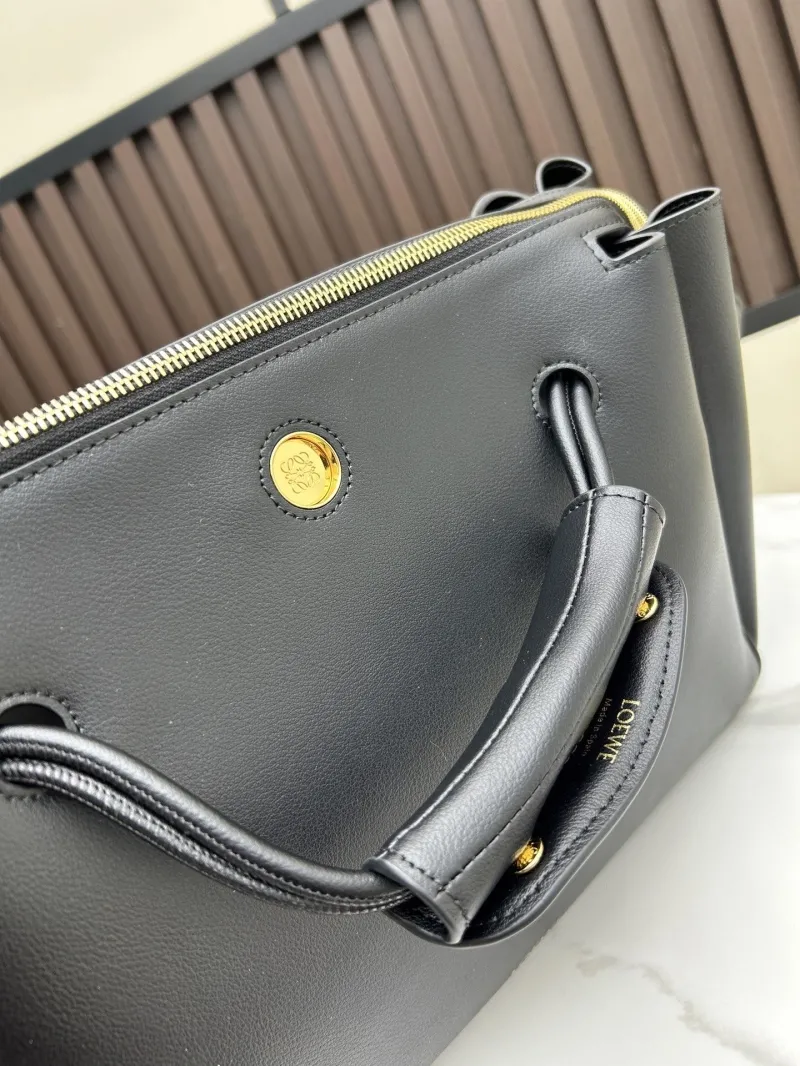 LOEWE Black Leather Handle Bag 250519 - Image 4
