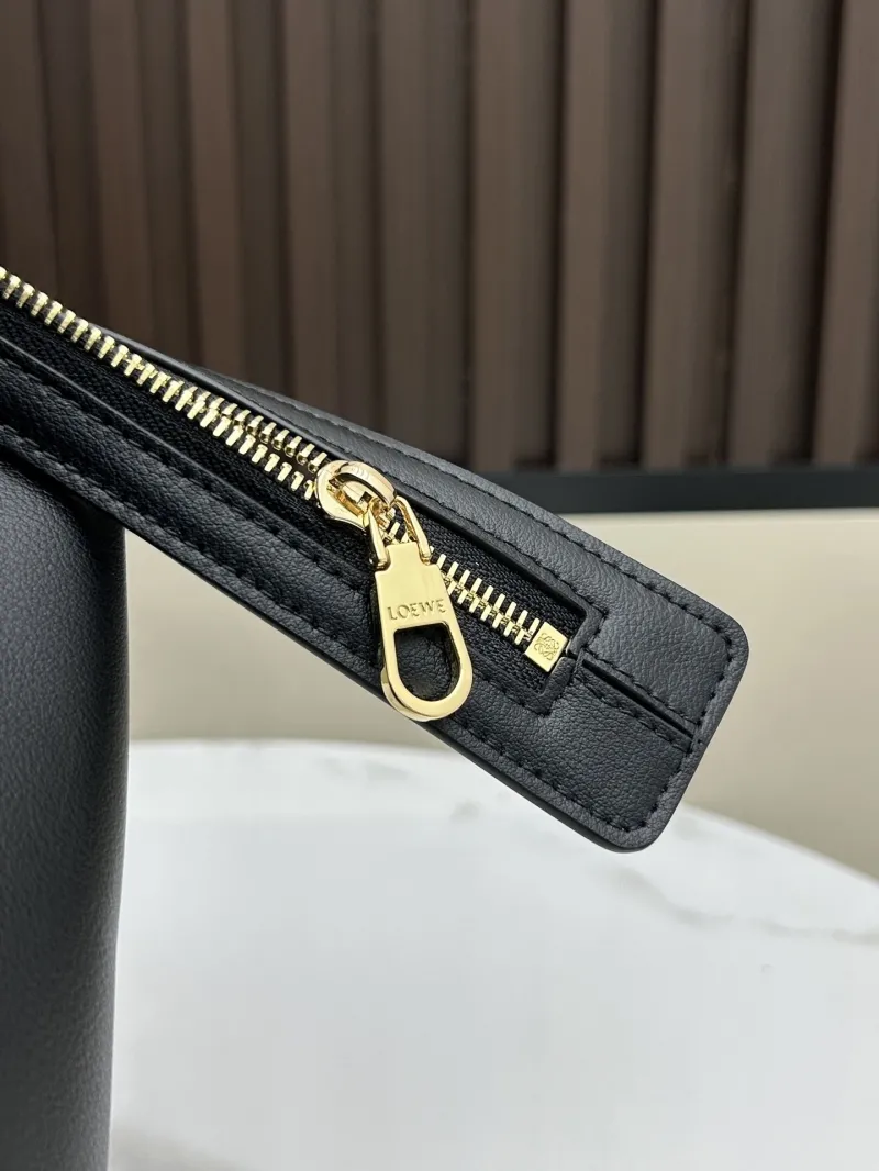 LOEWE Black Leather Handle Bag 250519 - Image 6