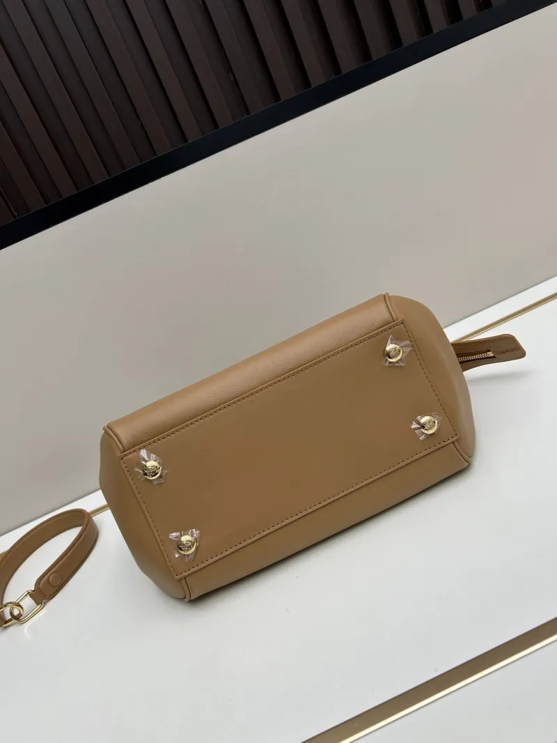 LOEWE Tan Leather Shoulder Handbag 250520 - Image 7
