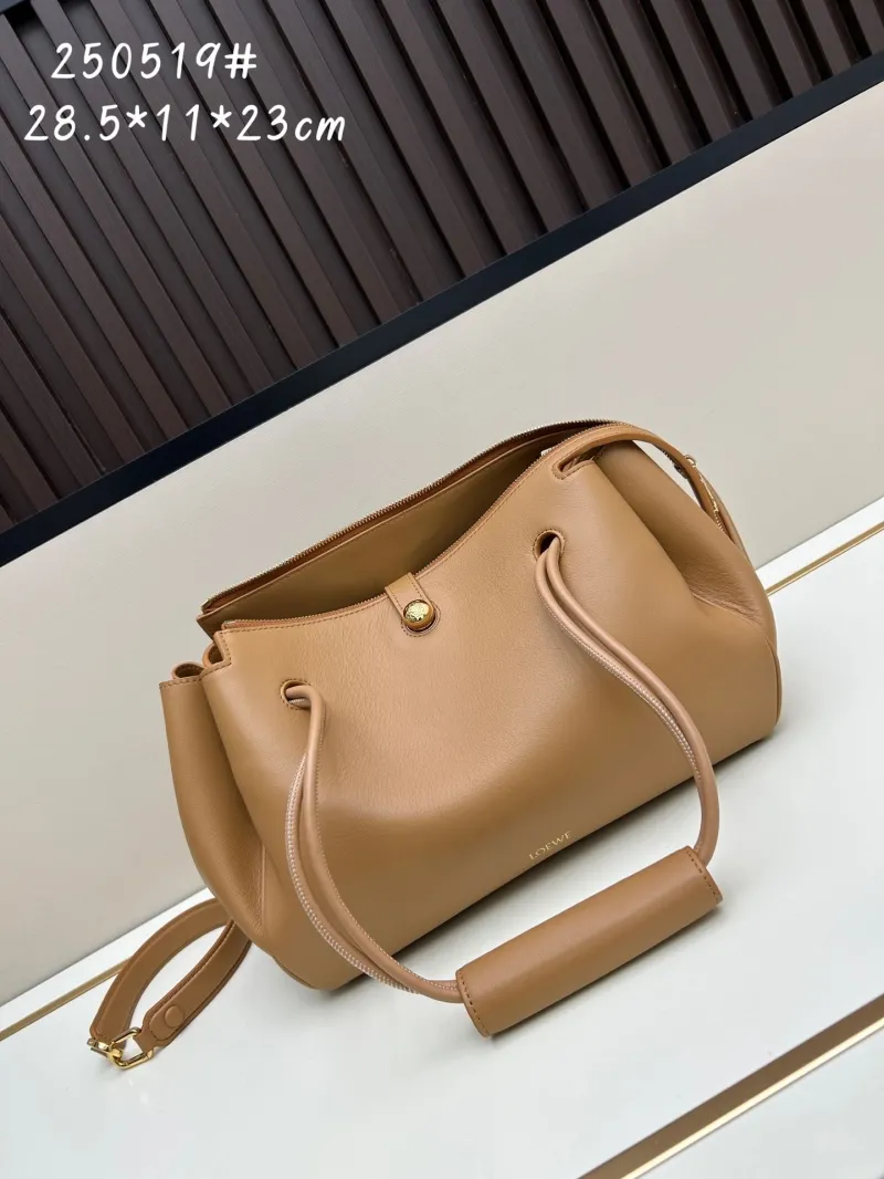Loewe Tan Leather Handle Bag 250519