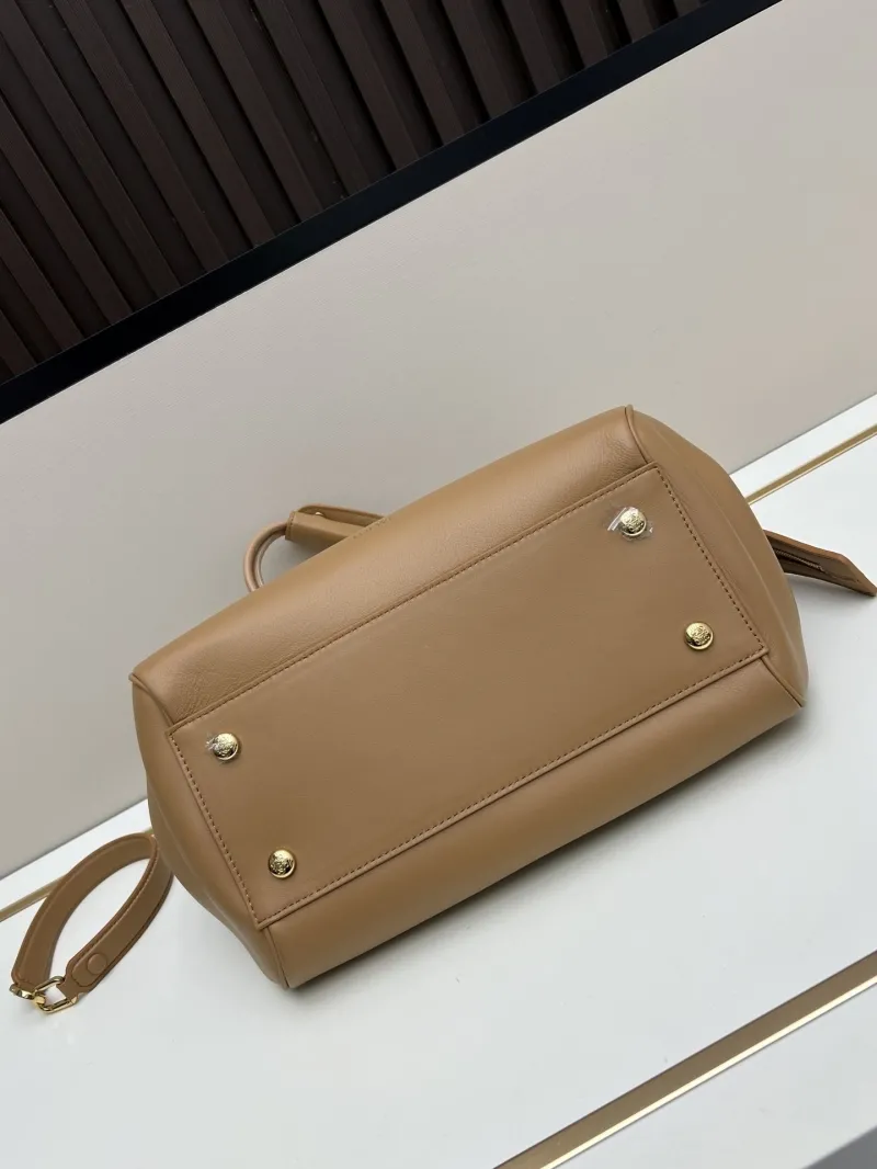 Loewe Tan Leather Handle Bag 250519 - Image 6