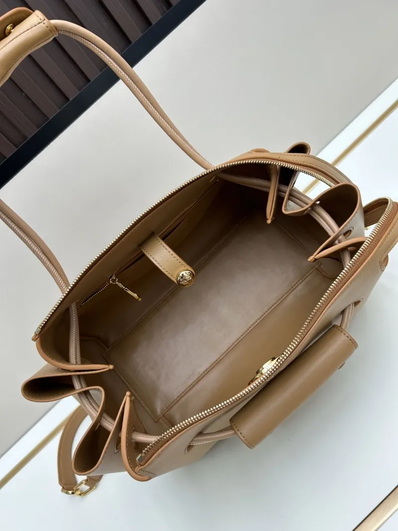 Loewe Tan Leather Handle Bag 250519 - Image 8