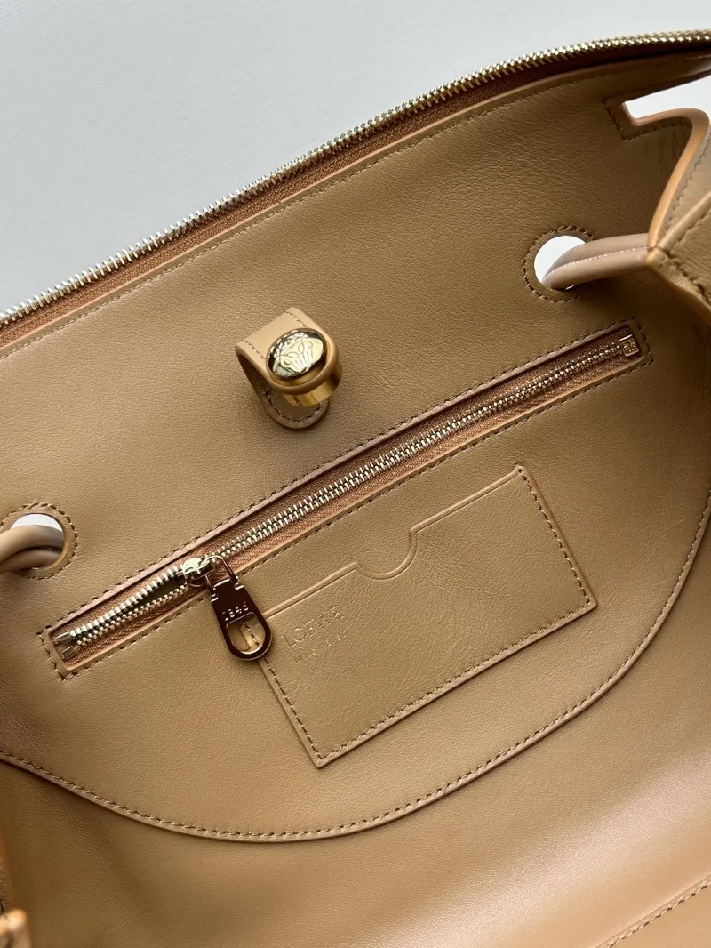 Loewe Tan Leather Handle Bag 250519 - Image 9