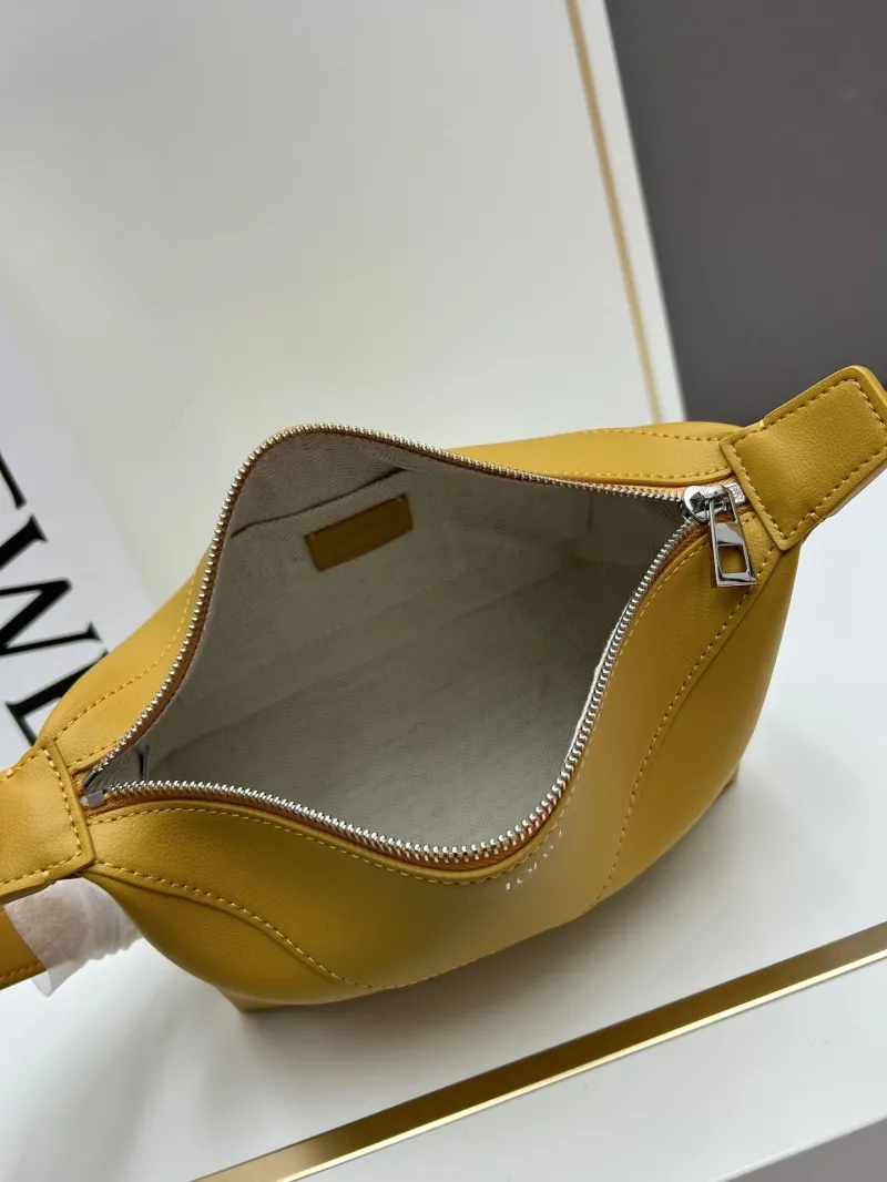 LOEWE Yellow Leather Handbag 052403 - Image 7