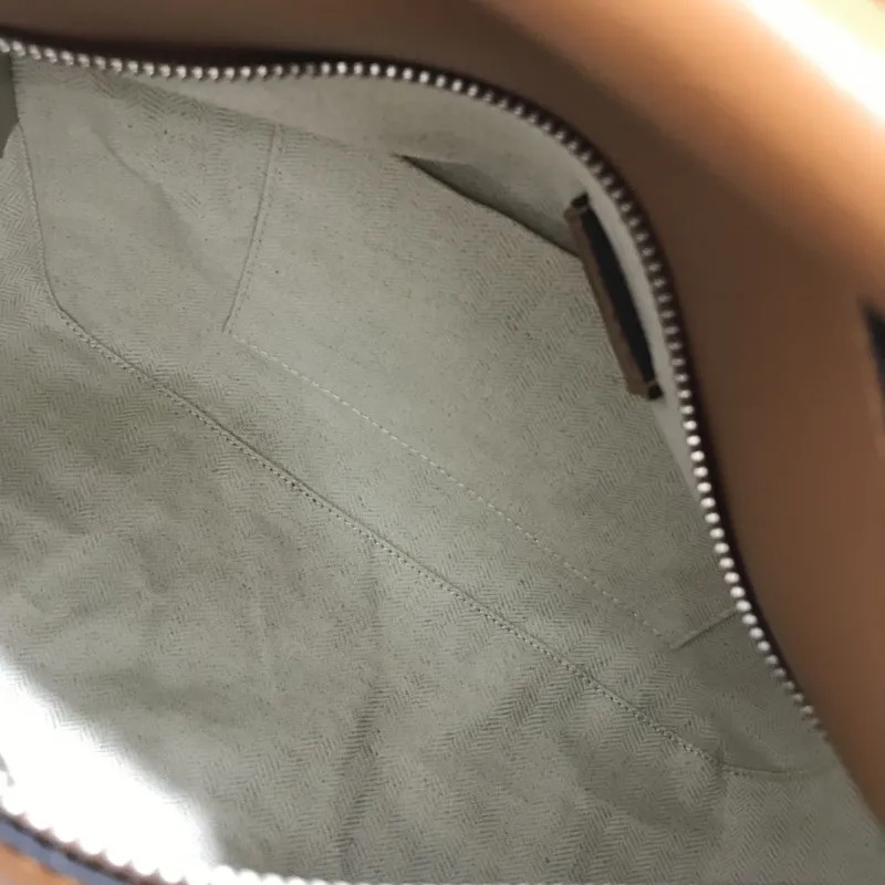 LOEWE Brown Leather Puzzle Shoulder Bag 705 - Image 8