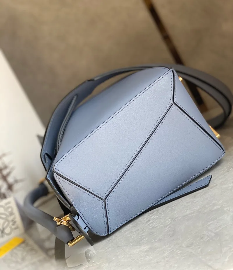 Loewe Light Blue Puzzle Shoulder Bag - Image 3