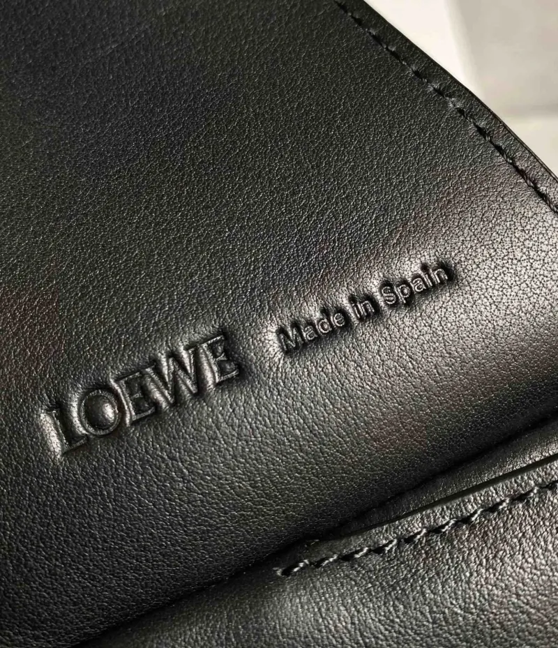 LOEWE Black Leather Handle Bag 710 - Image 9