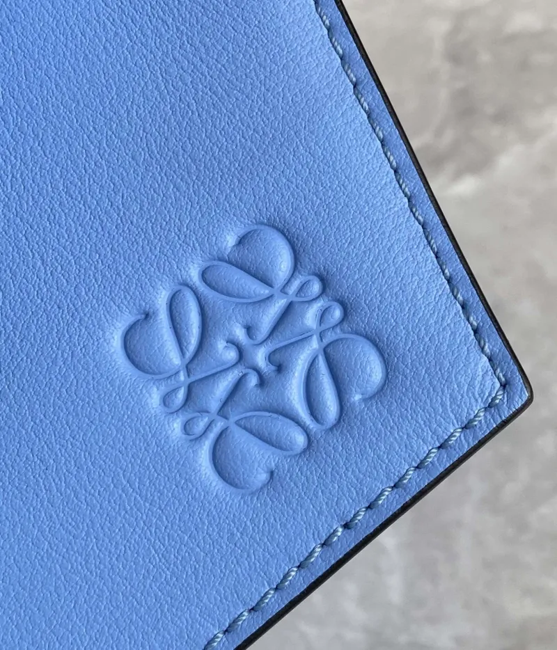 Loewe Light Blue Leather Handbag 714 - Image 7