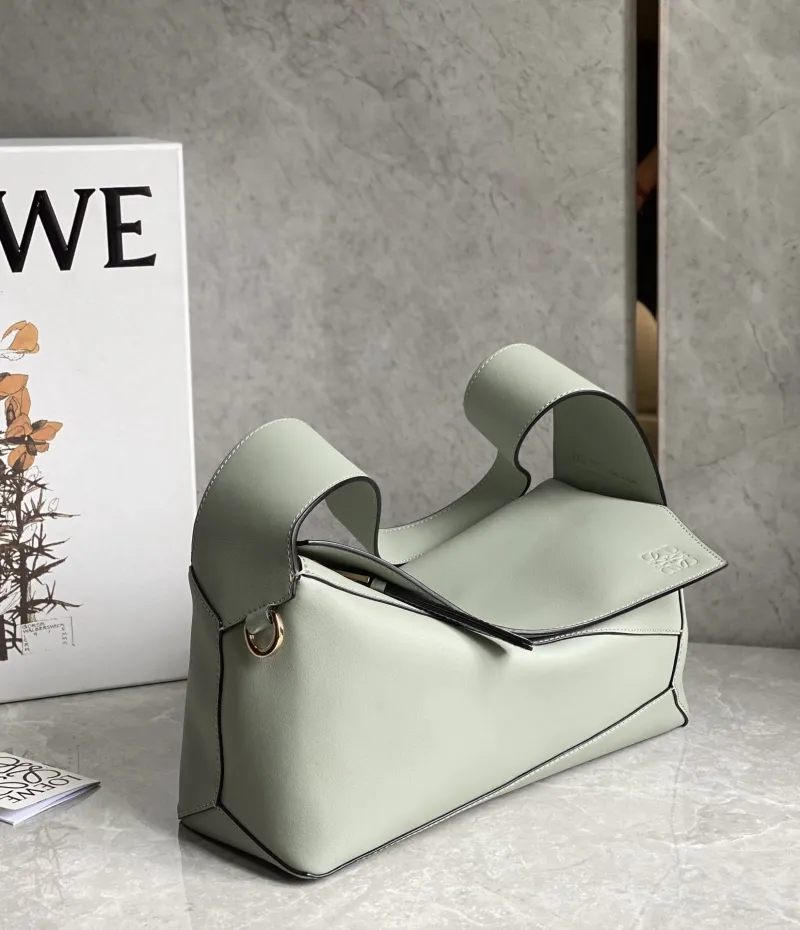 Alternative view of Loewe Sage Green Puzzle Shoulder Bag 716