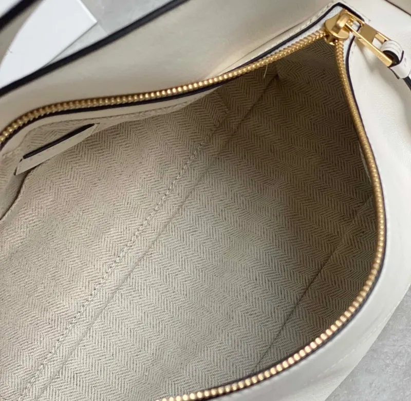 Loewe White Leather Handle Bag 717 - Image 6
