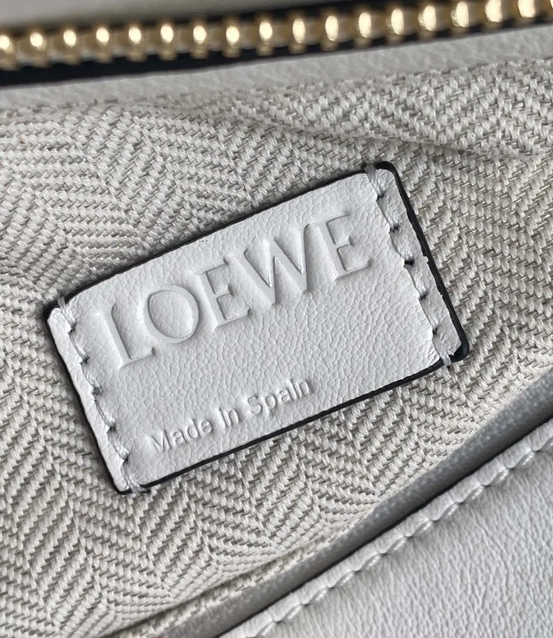Loewe White Leather Handle Bag 717 - Image 7