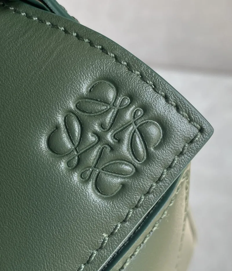 LOEWE Green Puzzle Shoulder Bag 719 - Image 3