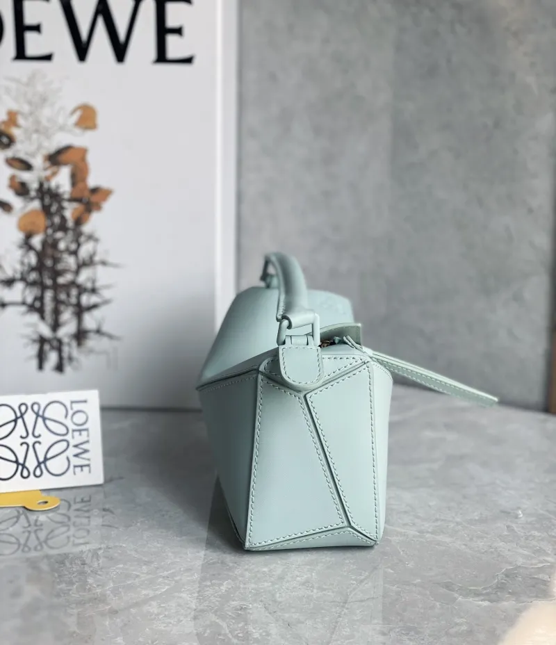 Loewe Light Blue Small Handle Crossbody Bag 721 - Image 5