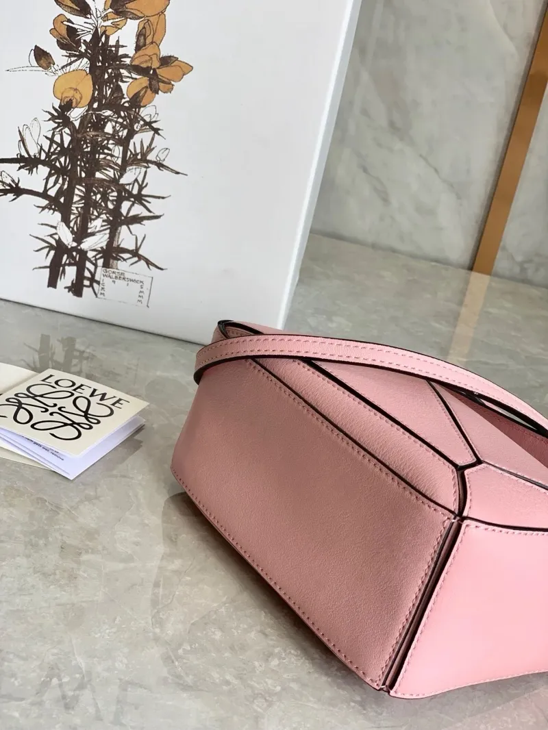 Alternative view of LOEWE Pink Puzzle Mini Handbag