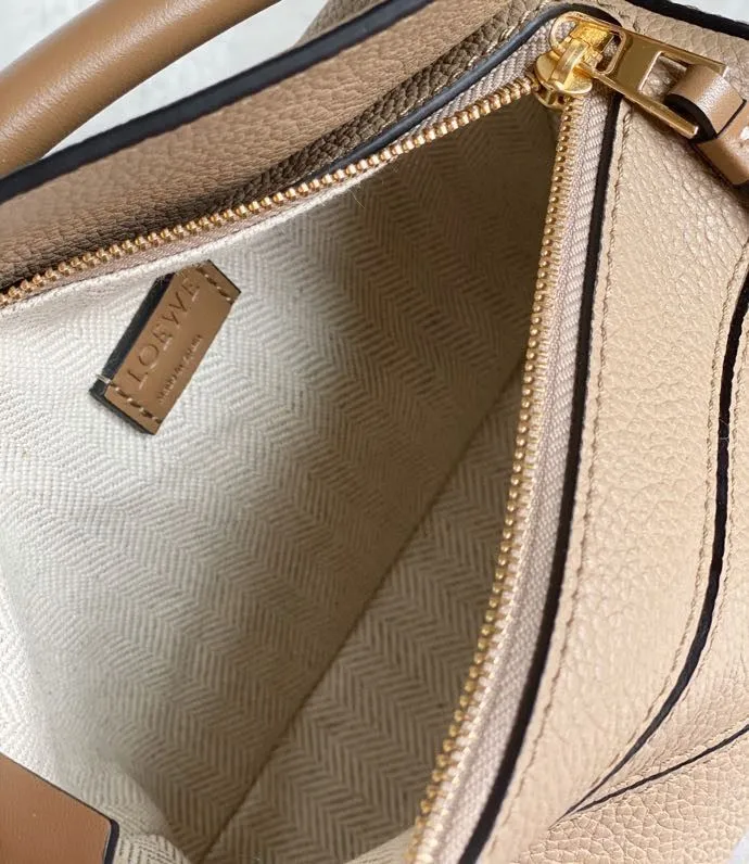 Loewe Beige Puzzle Crossbody Bag 730 - Image 6