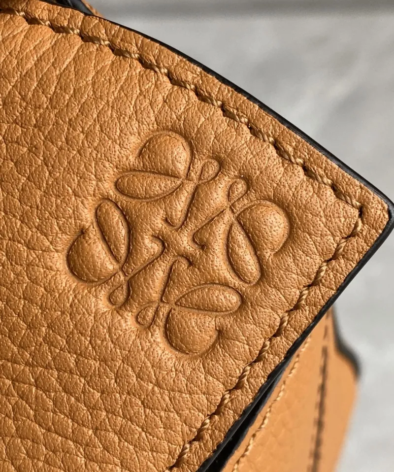 LOEWE Tan Leather Mini Puzzle Handbag 732 - Image 5