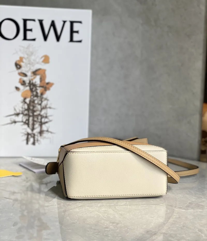Loewe Beige Puzzle Mini Crossbody Bag 736 - Image 6