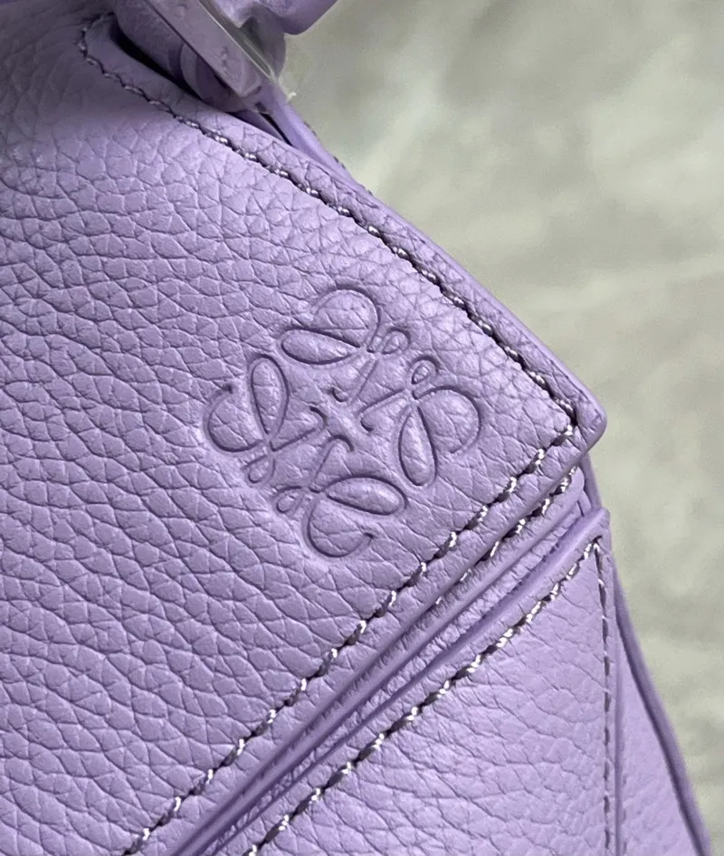 Alternative view of Loewe Lavender Mini Leather Crossbody Bag 742