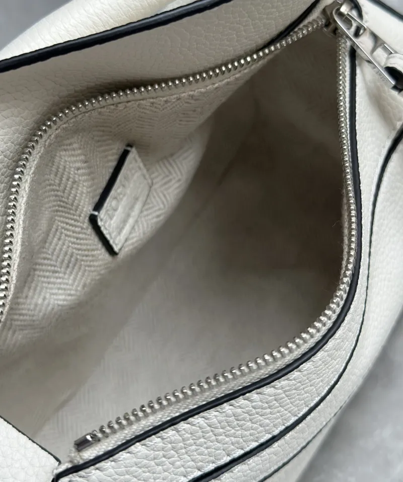 LOEWE White Puzzle Crossbody Handbag 743 - Image 7